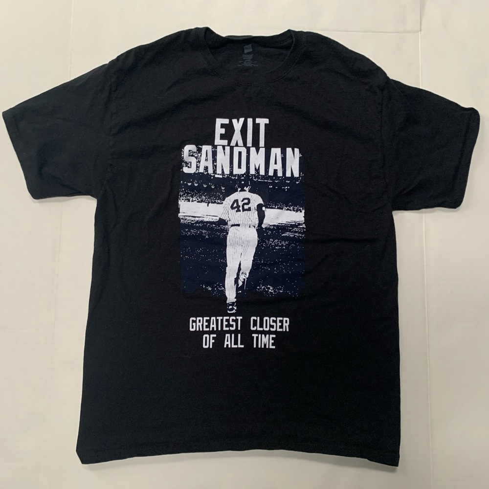 Men’s Exit Sandman Yankees Mariano Rivera T-Shirt